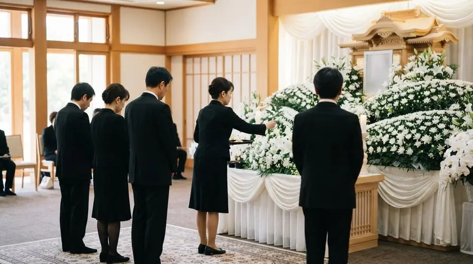 告別式のお別れ