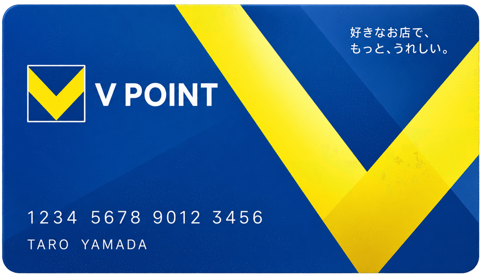 Vポイントカードのイメージ