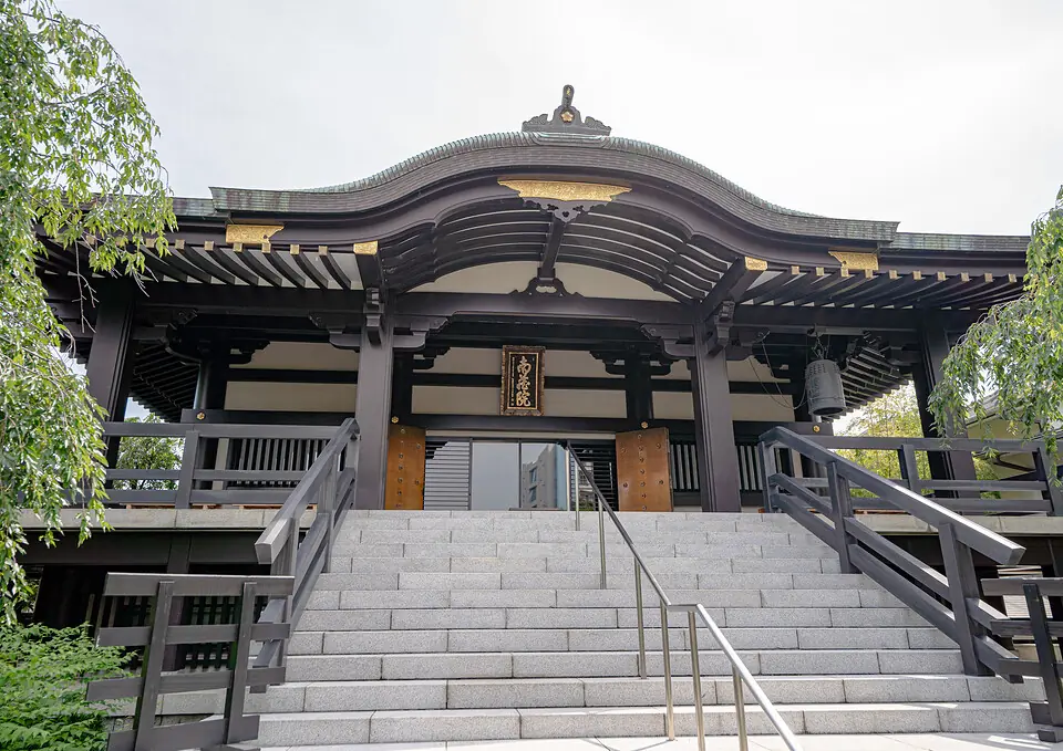 南蔵院 福聚殿の本堂の正面