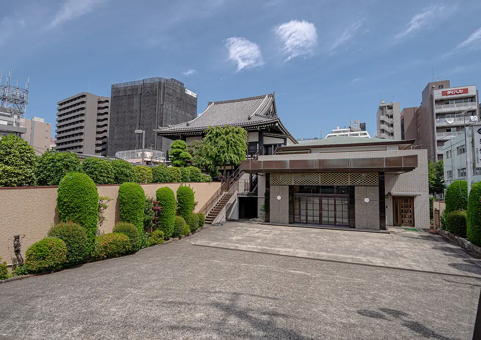 宗仙寺会館の外観