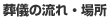 葬儀の流れ・場所