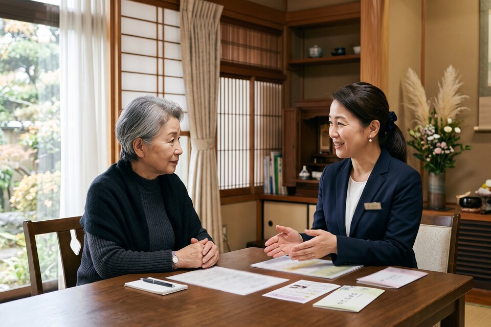 事前相談の様子