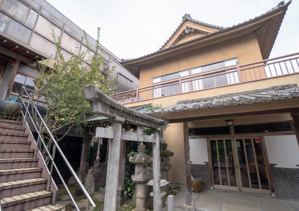 妙見寺 境内と会館